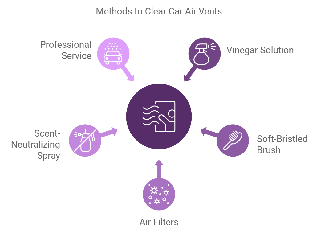 Methods to Clear Car Air Vents